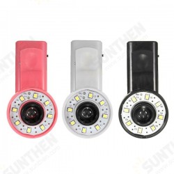 Mini Clip Portable 8 LED Fill Flash Selfie Light For iPhone 6 Samsung Mini Clip Portable 8 LED Fill Flash Selfie Light For iPhone 6 Samsung