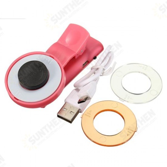 Mini Clip Portable 8 LED Fill Flash Selfie Light For iPhone 6 Samsung Mini Clip Portable 8 LED Fill Flash Selfie Light For iPhone 6 Samsung