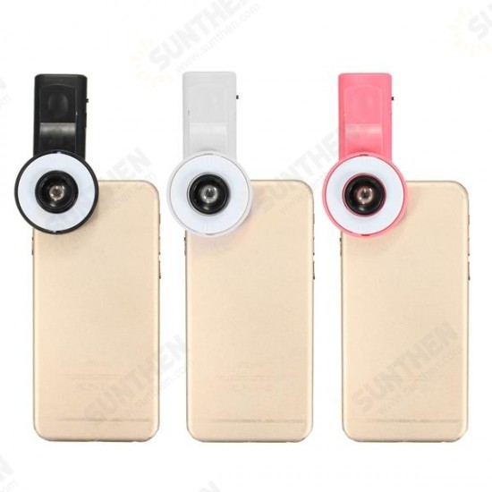 Mini Clip Portable 8 LED Fill Flash Selfie Light For iPhone 6 Samsung Mini Clip Portable 8 LED Fill Flash Selfie Light For iPhone 6 Samsung