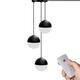 Modern 3 Wind Bell Balls LED USB Ceiling Reading Light Living Room Study Bed Decorative Night Lamp Modern 3 Wind Bell Balls LED USB Ceiling Reading Light Living Room Study Bed Decorative Night Lamp