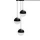 Modern 3 Wind Bell Balls LED USB Ceiling Reading Light Living Room Study Bed Decorative Night Lamp