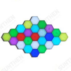 Modern LED RGB Colorful Night Light Dimming Quantum Lamp Modular Touch Sensitive Lighting Night Lamp Magnetic DIY Indoor Bedroom Decor Modern LED RGB Colorful Night Light Dimming Quantum Lamp Modular Touch Sensitive Lighting Night Lamp Magnetic DIY Indoor Bedroom Decor