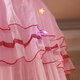 Mosquito Net Bedding Lace LED Light Princess Dome Mesh Bed Canopy Bedroom Decor