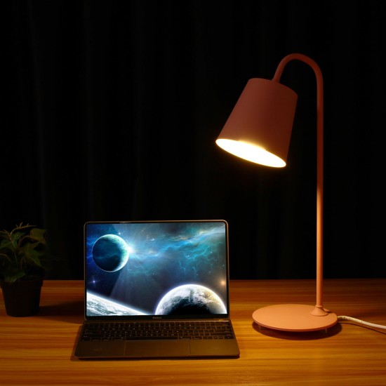 Nordic Metal Table Lamp Bedside Desk Lamp Kids Bedroom Study Night Light