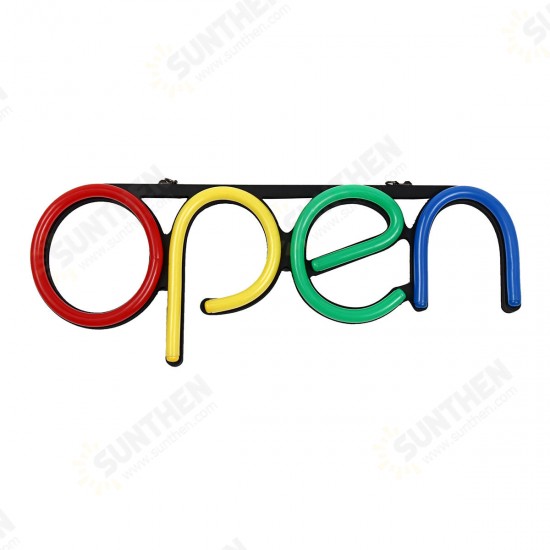 OPEN LED Neon Sign Tube Light Handmade Visual Artwork Bar Pub Club Hanging Wall Lamp Decor OPEN LED Neon Sign Tube Light Handmade Visual Artwork Bar Pub Club Hanging Wall Lamp Decor