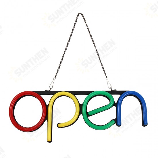 OPEN LED Neon Sign Tube Light Handmade Visual Artwork Bar Pub Club Hanging Wall Lamp Decor OPEN LED Neon Sign Tube Light Handmade Visual Artwork Bar Pub Club Hanging Wall Lamp Decor