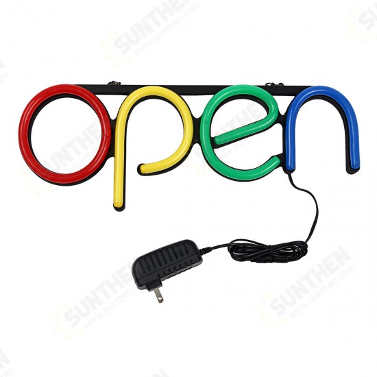 OPEN LED Neon Sign Tube Light Handmade Visual Artwork Bar Pub Club Hanging Wall Lamp Decor OPEN LED Neon Sign Tube Light Handmade Visual Artwork Bar Pub Club Hanging Wall Lamp Decor