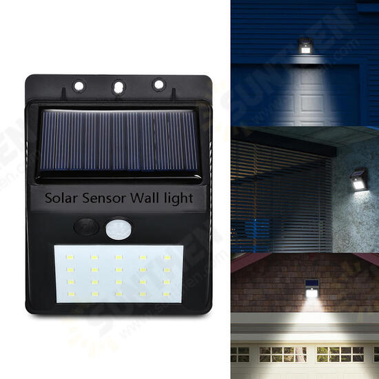 Outdoor Solar 20 LED Motion Sensor Light IP65 Waterproof Walkway Panel Wall Lamp Night Light Outdoor Solar 20 LED Motion Sensor Light IP65 Waterproof Walkway Panel Wall Lamp Night Light