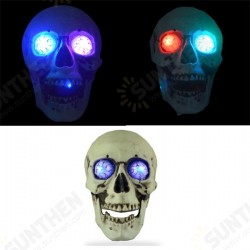 Portable Colorful LED Glowing Skull Night light Halloween Party Decor Portable Colorful LED Glowing Skull Night light Halloween Party Decor