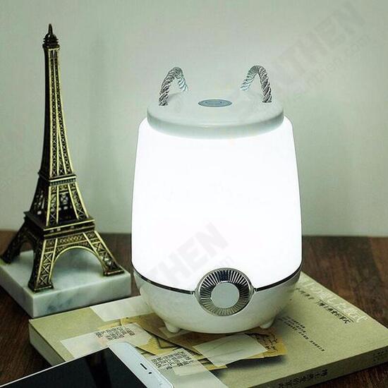 Portable Dimming Touch Sensor With 3 Modes LED Colorful Music Night Light Table Lamp