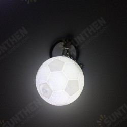 Portable Football Light 3D Printing Keychain Colorful LED Night Lamp Creative Battery Powered Bag Decor Portable Football Light 3D Printing Keychain Colorful LED Night Lamp Creative Battery Powered Bag Decor