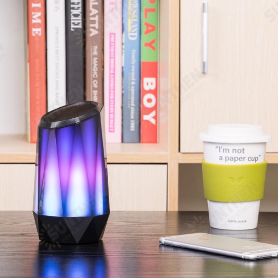 Portable LED Colorful Light bluetooth Speaker RGB Bulb Smart Wireless Better Bass Music Player Cool Portable LED Colorful Light bluetooth Speaker RGB Bulb Smart Wireless Better Bass Music Player Cool