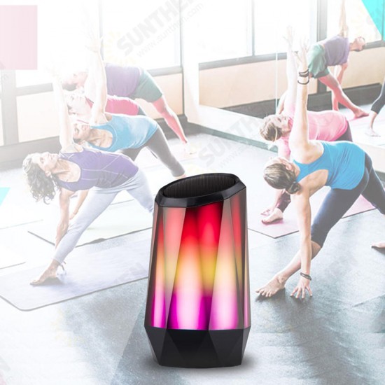Portable LED Colorful Light bluetooth Speaker RGB Bulb Smart Wireless Better Bass Music Player Cool Portable LED Colorful Light bluetooth Speaker RGB Bulb Smart Wireless Better Bass Music Player Cool