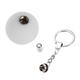 Portable Moon Light 3D Printing Keychain Colorful LED Night Lamp Creative Battery Powered Bag Decor Portable Moon Light 3D Printing Keychain Colorful LED Night Lamp Creative Battery Powered Bag Decor