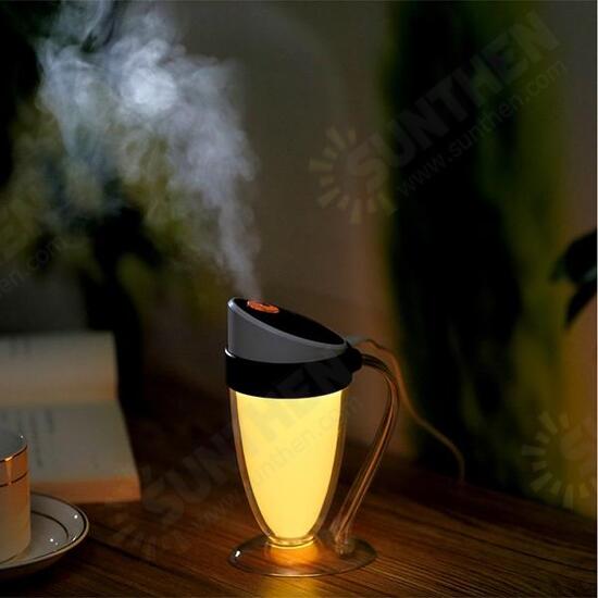 Portable USB Mini Moonlight Cup Humidifier Air Light Face Diffuser Fresher Mist Maker