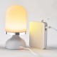 Portable USB Rechargeable LED Night Light Hanging Stand Table Vibration Sensor Lamp