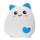 RGB Cat Silicone LED Touch Sensor Light Cute Cartoon Night Lamp Children Bedroom