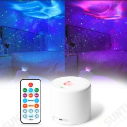 RGB LED Aurora Star Sky Projection Lamp Sync With Music Remote Control Timed Sleep Function RGB LED Aurora Star Sky Projection Lamp Sync With Music Remote Control Timed Sleep Function