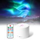 RGB LED Star Sky Projection Lamp Sync With Music Remote Control Timed Sleep Function