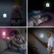 RGB LED Night Light Plug in Wall Dusk to Dawn Sensor Remote Control Stair Cabinet Lamp