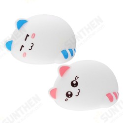 RGB USB Rechargeable LED Kid Children Cat Night Light Lamp Nursery Baby Bedroom RGB USB Rechargeable LED Kid Children Cat Night Light Lamp Nursery Baby Bedroom
