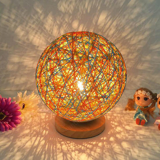 Rattan Ball Night Light Table Bedside Lamp Bedroom Home Decor Valentine Gift Rattan Ball Night Light Table Bedside Lamp Bedroom Home Decor Valentine Gift