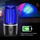 Rechargeable 5W LED Mosquito Zapper Killer Fly Insect Bug Trap Lamp Night Light DC5V