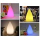 Rechargeable Colorful LED WiFi APP Control Night Light Smart Water Drop Shape Table Lamp Compatible with Alexa Google Home