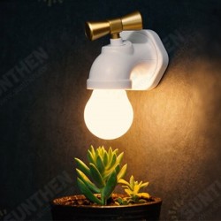 Rechargeable Water Tap Shape LED Night Light Sound Control Home Wall Decor Gift Rechargeable Water Tap Shape LED Night Light Sound Control Home Wall Decor Gift