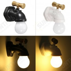 Rechargeable Water Tap Shape LED Night Light Sound Control Home Wall Decor Gift Rechargeable Water Tap Shape LED Night Light Sound Control Home Wall Decor Gift