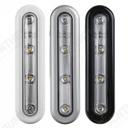 Rectangular 4LED Touch Sensor Night Light Wardrobe Cabinet Lamp Home Indoor Decor Rectangular 4LED Touch Sensor Night Light Wardrobe Cabinet Lamp Home Indoor Decor