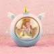 Resin Cartoon Horse Night Light Baby Study Bedroom Lamp Bedside Table Decor Gift