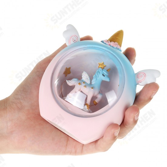 Resin Cartoon Horse Night Light Baby Study Bedroom Lamp Bedside Table Decor Gift Resin Cartoon Horse Night Light Baby Study Bedroom Lamp Bedside Table Decor Gift