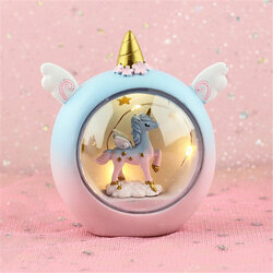 Resin Cartoon Horse Night Light Baby Study Bedroom Lamp Bedside Table Decor Gift Resin Cartoon Horse Night Light Baby Study Bedroom Lamp Bedside Table Decor Gift