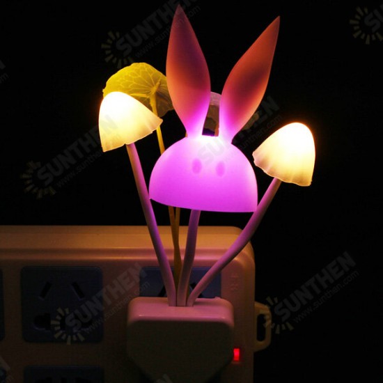 Romantic Colorful Sensor LED Mushroom Night Light Wall Lamp Romantic Colorful Sensor LED Mushroom Night Light Wall Lamp