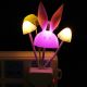 Romantic Colorful Sensor LED Mushroom Night Light Wall Lamp Romantic Colorful Sensor LED Mushroom Night Light Wall Lamp