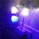 Romantic Colorful Sensor LED Mushroom Night Light Wall Lamp