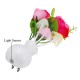 Romantic Flower Mushroom LED Night Light Sensor Baby Bed Lamp Decor US Plug