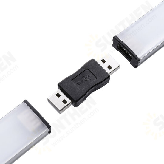 3PCS 80 LED Cabinet Light SMD2835 USB Touch Dimmable Home Room Closet Bar Lamp EU Plug