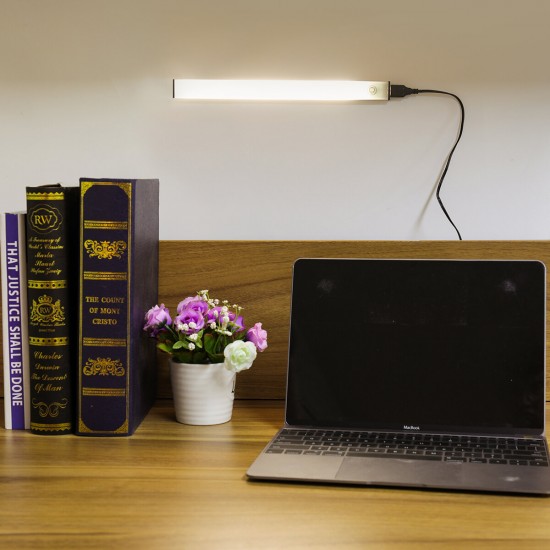 3PCS 80 LED Cabinet Light SMD2835 USB Touch Dimmable Home Room Closet Bar Lamp EU Plug