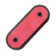 Single Red 24v 20led with rubber edge 12cm Shock absorbing sponge pad Reflective mask Ip67 side Corner lights Sign light The width lights For trucks