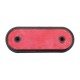 Single Red 24v 20led with rubber edge 12cm Shock absorbing sponge pad Reflective mask Ip67 side Corner lights Sign light The width lights For trucks