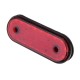 Single Red 24v 20led with rubber edge 12cm Shock absorbing sponge pad Reflective mask Ip67 side Corner lights Sign light The width lights For trucks