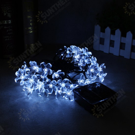 Solar Blossom Flower Fairy String Light 23FT 50LED Home Garden Wedding Decor Solar Blossom Flower Fairy String Light 23FT 50LED Home Garden Wedding Decor