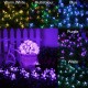 Solar Blossom Flower Fairy String Light 23FT 50LED Home Garden Wedding Decor Solar Blossom Flower Fairy String Light 23FT 50LED Home Garden Wedding Decor