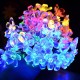 Solar Blossom Flower Fairy String Light 23FT 50LED Home Garden Wedding Decor Solar Blossom Flower Fairy String Light 23FT 50LED Home Garden Wedding Decor