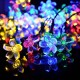 Solar Blossom Flower Fairy String Light 23FT 50LED Home Garden Wedding Decor Solar Blossom Flower Fairy String Light 23FT 50LED Home Garden Wedding Decor
