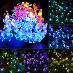 Solar Blossom Flower Fairy String Light 23FT 50LED Home Garden Wedding Decor Solar Blossom Flower Fairy String Light 23FT 50LED Home Garden Wedding Decor
