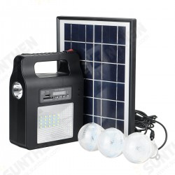 Solar Power Radio Panel Generator LED Light USB Charger System FM Outdoor Garden Decorative Night Light Solar Power Radio Panel Generator LED Light USB Charger System FM Outdoor Garden Decorative Night Light