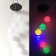 Solar Powered Wind Chimes Light Lamp Hanging LED Garden Yard Color Changing